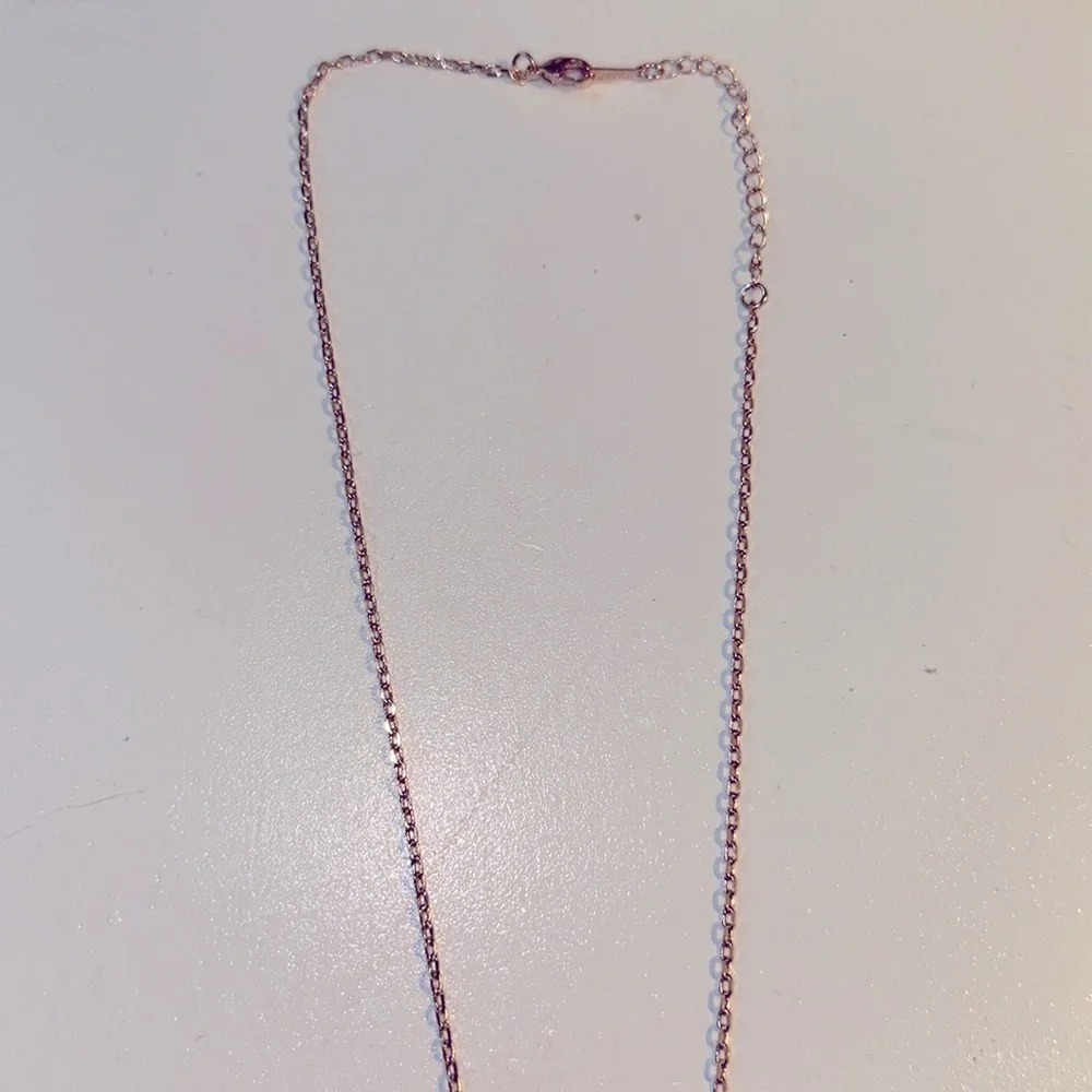 Fox 🦊 Necklace  Adjustable Rose Gold Colored Chain
